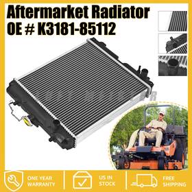 Luft Meister K3181-85112 For Kubota Zd326hl Zd326p Zd326s Zd331p Zd331lp K3181-85110 Radiator