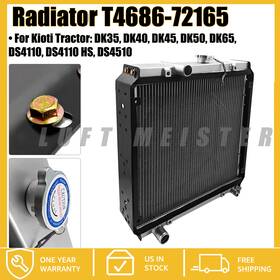 Luft Meister T4686-72165 New Radiator T4686-72162 Fit Kioti Tractor Dk35 Dk40 Dk50 Ds4110