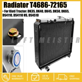 T4686-72162 Luft Meister T4686-72165 New Radiator Fit Kioti Tractor Dk35 Dk40 Dk50 Ds4110