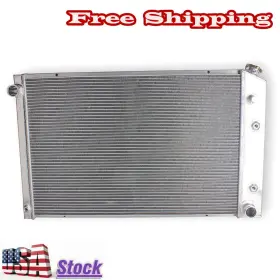 0067-4 Luxerad 4row Radiator For 1973-1987 Chevy C/k C10 C20 C30 K10 K20 K30 Gmc C2500 Truck