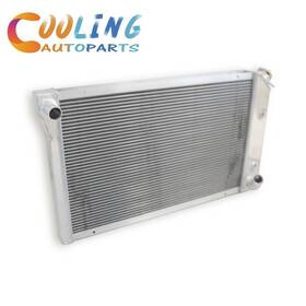 Luxerad 0717aa Cc718 For 1977-1982 Chevy Corvette C3 350/305 5.0l 5.7l V8 At Aluminum Radiator