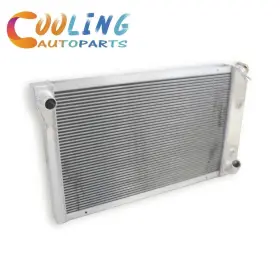 0717aa Luxerad Cc718 For 1977-1982 Chevy Corvette C3 350/305 5.0l 5.7l V8 At Aluminum Radiator