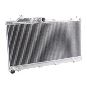 45119fg010 Luxerad Racing Bolt-on 2-rows Aluminum Radiator For 08-14 Subaru Impreza Wrx Sti Mt 2.5l