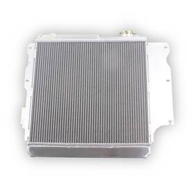 Luxerad 52028120 4 Row Aluminum Radiator For 1987-2006 Jeep Wrangler Tj Yj 2.4l 4.0l L4 L6 Cc2101