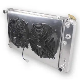 8010162 Luxerad Aluminum Radiator Shroud Fan For 1969-1981 Chevy Camaro / 1978-1983 Malibu Cc162