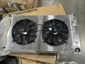 Luxerad Cc161 3row Radiator Shroud Fan Fit 1973-1986 Chevy Gmc C/k C10 C20 K10 Pickup Suburban