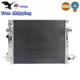 Cp1j68 Luxerad 2 Row Aluminum Radiator For 2008-2016 Ford F250 F350 F450 F550 Super Duty