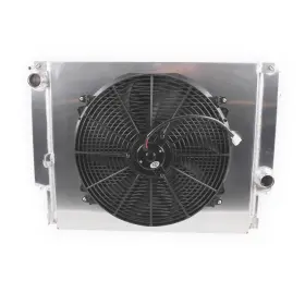 Dpi975 Luxerad Aluminum Radiator Shroud Fan For 1988-1999 Bmw E30 E36 320i 323i 325i 328i 6cyl
