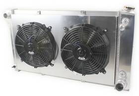 Luxerad Hx113 4 Row Radiator With 2fan For 67-72 Chevy C/k Series C10 C20 C30 K10 Pickup Truck