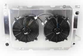 Luxerad Hx159 4row Radiator Fan For 83-97 Ford F-series F100 F150 F250 F350 F450 Bronco V8 5.0