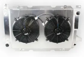Hx159 Luxerad 4row Radiator Fan For 83-97 Ford F-series F100 F150 F250 F350 F450 Bronco V8 5.0