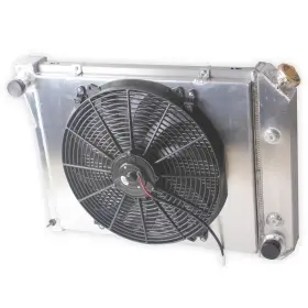 Rad571 Luxerad 3 Row Radiator Shroud Fan For 1966-1967 Oldsmobile F85 /1967-1971 Chevy Camaro Rad571 Luxerad 3 Row Radiator Shroud Fan For 1966-1967 Oldsmobile F85 /1967-1971 Chevy Camaro