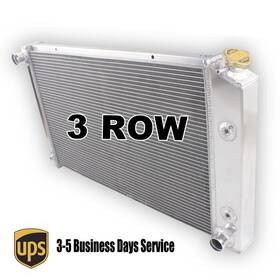 Luxerad Rad573 3 Row Cooling Aluminum Radiator For Pontiac Firebird Trans Am 5.7l V8 1970
