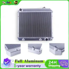 Ssrad0032-1 Luxerad 3row Aluminum Radiator For 1963-1966 Chevy C10 C20 C30 Pickup Gmc Suburban Cc284