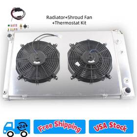 Luxerad Ssrad0066 For Chevy Gmc C/k C10 C20 30 K10 20 C2500 1973-87 3row Radiator Shroud Fan Relay