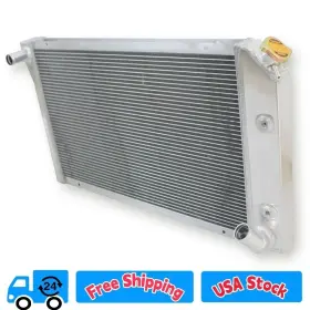 Ssrad0074 Luxerad Cc718 Performance Radiator 3 Rows Aluminum For 77-82 Chevy Corvette 5.0/5.7 V8