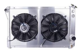 Luxerad Ssrad0080 All Aluminnum Radiator Shroud Fan For 1982-92 Chevy Camaro Iroc-z Rs Z28 V8