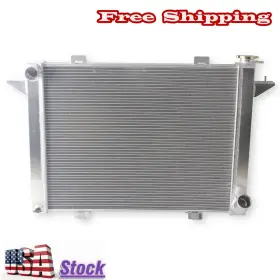 Ssrad0138-22 Luxerad 3row Aluminum Radiator For 1991-1993 Dodge D250 D350 W250 W350 Base 5.9l Diesel