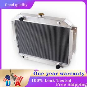 Luxerad Ssrad0154 Aluminum 3-row Radiator For 1970-79 Dodge Ramcharger D100 B100 D200 Truck Van V8