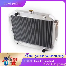 Ssrad0154 Luxerad Aluminum 3-row Radiator For 1970-79 Dodge Ramcharger D100 B100 D200 Truck Van V8