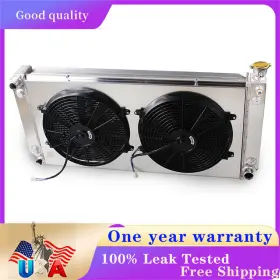 Ssrad0167 Luxerad Fit 88-99 Chevy Gmc C/k 1500 3500 Pickup 305 350 5.0l 5.7l Radiator Shroud Fan