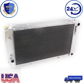 Ssrad0170 Luxerad For 1972-79 Ford Thunderbird Lincoln Continental Mercury Cougar 4 Row Radiator