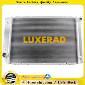 Ssrad0190 Luxerad For 1980 1981 1982 1983 1984 Ford F150 Bronco 5.0l 5.8l 7.5l Aluminum Radiator