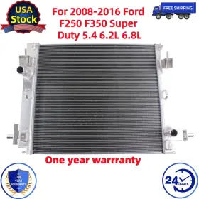 Ssrad0191-2 Luxerad Aluminum 2row Cooling Radiator For Ford F-350 F250 Super Duty 5.4 6.8l 2008-2016 Ssrad0191-2 Luxerad Aluminum 2row Cooling Radiator For Ford F-350 F250 Super Duty 5.4 6.8l 2008-2016