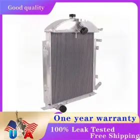 Ssrad0194 Luxerad 3-row Cooling Radiator Aluminum For 1928-1929 Ford Model A Heavy Duty 3.3l Alloy