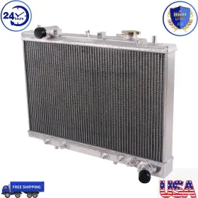 Ssrad0196-1 Luxerad Aluminum 3row Radiator For 1991-1994 1992 1993 Mercury Capri 1.6l L4 Gas At/mt