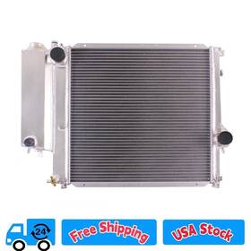 Luxerad Ssrad0213 Aluminum Core 2-row Performance Radiator For Bmw 318 Z3 E36 M42/m44 1991-1999 Mt
