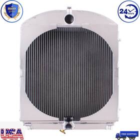 Luxerad Ssrad0222 3row Radiator For Allis Chalmers Wc Wd Wf Wd45 Gas Lp Tractors 70228587 70228585