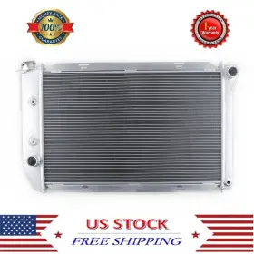 Wh381 Luxerad 3 Row Aluminum Radiator For 1969-1973 1970 Ford Mustang Ltd 302 429 5.0l 7.0l V8