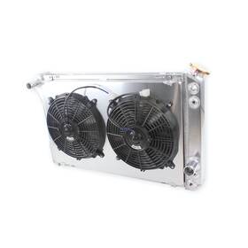 Luxerad Wh951 3 Row All Aluminum Radiator Shroud Fan Kit For 1982-92 Pontiac Firebird Trans Am