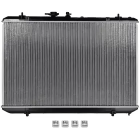 12640904 Luxfineparts Radiator For Toyota Highlander 3.5l 2008 2009 2010 2011 2012 2013 Cu13024