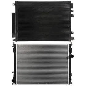 12665479 Luxfineparts For 05-09 Chrysler 300 06-09 Dodge Charger Radiator And Condenser Cooling Kit