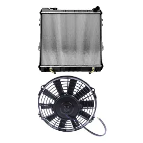 12674023 Luxfineparts Repalcement Cooling Fan And Radiator Kit For Toyota 4runner 3.0l 1989-1995