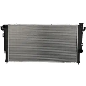 12676190 Luxfineparts Aluminum Radiator For 1994-2002 Dodge Ram 2500 3500 5.9l Fits Cu1553