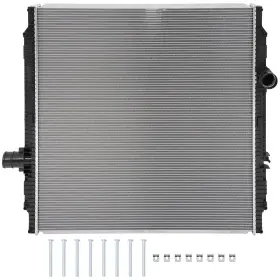 12686927 Luxfineparts Truck Radiator For 2011-2013 Kenworth T400 2008-2013 W900 Peterbilt 384 386