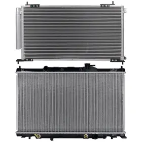 12701199 Luxfineparts Radiator And Ac Condenser Cooling Kit For Honda Element 2007 2018 2019 2010 2011