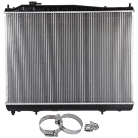 12709545 Luxfineparts Radiator For 1997-2000 Infiniti Qx4 With Universal Oil Hose Clamps Kit