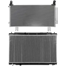 13126473 Luxfineparts Radiator And Ac Condenser Cooling Kit For Honda Cr-v 2017-2020 2021 2022