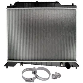 13126590 Luxfineparts Radiator For 2003-2004 Lincoln Navigator With Universal Oil Hose Clamps Kit