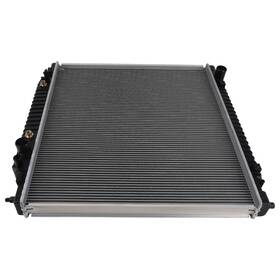 Maxpeedingrods Q2y8g7 Radiator For Ford F-250 1999-2004 6.8l/7.3l 2171 Down Flow Aluminum Plastic