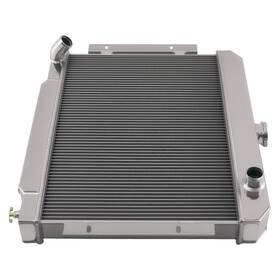 Maxpeedingrods T3kdvu 3 Row Aluminum Cooling Radiator For Jeep Cherokee Cj5 Cj6 Cj7 1972-1986 Cc583
