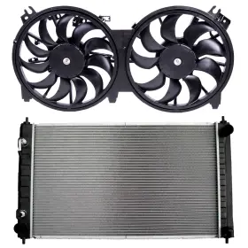 11045207 Maxpower-carparts Cooling Fan And Radiator Kit For 2007-15 Nissan Altima 3.5l V6 Sedan 4-door 2988-c