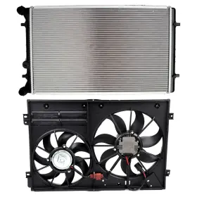 11045383 Maxpower-carparts Cooling Fan And Radiator Kit For 2009-12 Audi A3 1.4l 2.0l L4 1984cc 1390cc 2265-a
