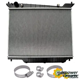 11059164 Maxpower-carparts Radiator With Oil Hose Clamps Kit For 2004 Ford Expedition Lincoln Navigator 4.6