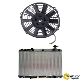 11750102 Maxpower-carparts Replacement New Cooling Fan And Radiator Kit For 2007-2009 Toyota Camry 2.4l 4door