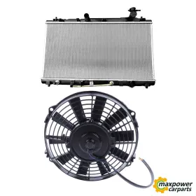 11793422 Maxpower-carparts New Cooling Fan And Radiator Kit For 2005-13 Toyota Avalon 07-11 Camry 3.5l Gas V6